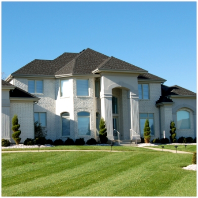 Exterior of brick home in Richardson by Platinum Painting