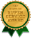 Super Service Award logo